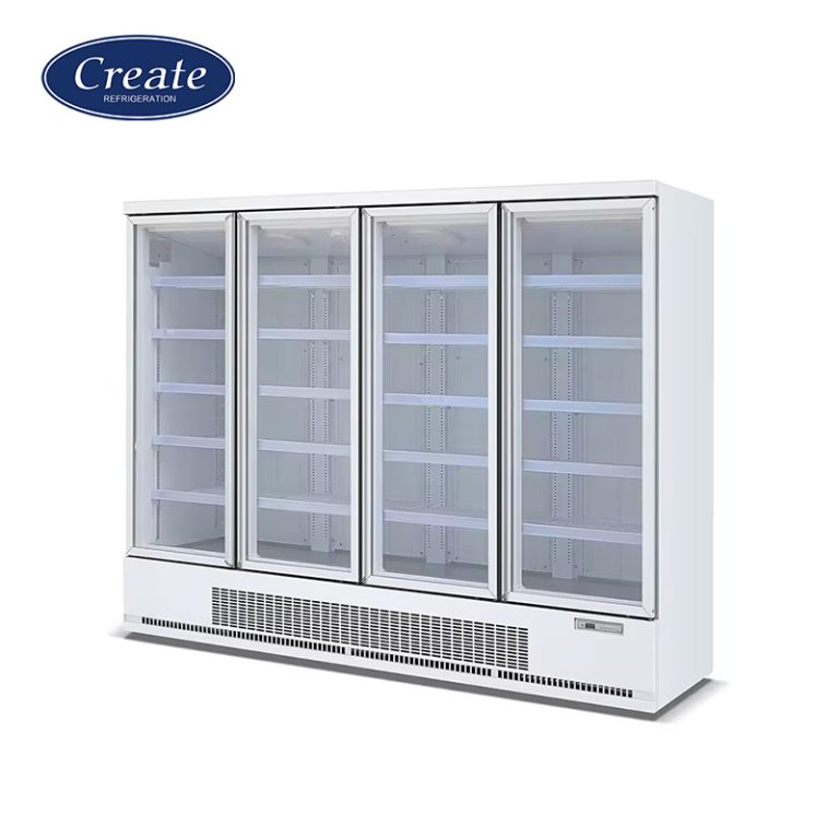 1-4 doors plug-in, Chiller & freezer with Hidden fan